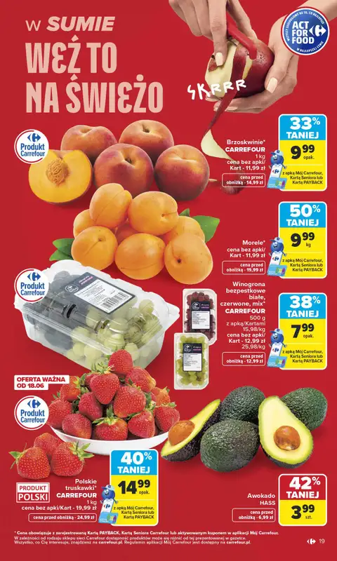 Carrefour Market - gazetka promocyjna Gazetka Carrefour Market od poniedziałku od poniedziałku 15.06 do soboty 20.06 - strona 21
