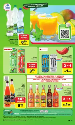 Carrefour Market - gazetka promocyjna Gazetka Kuchnia Meksykańska od poniedziałku 15.06 do niedzieli 28.06 - strona 13