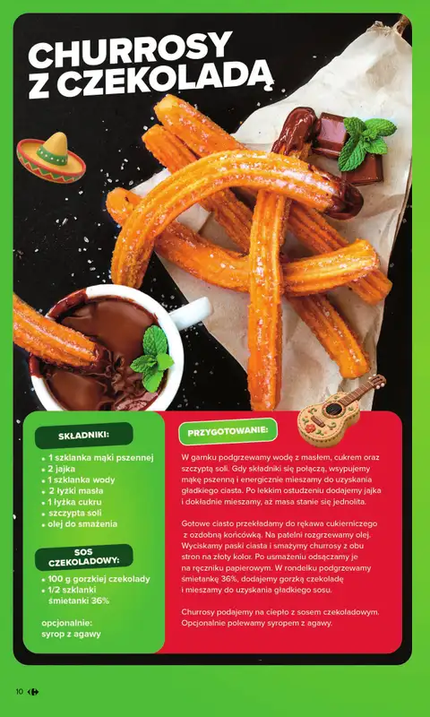 Carrefour Market - gazetka promocyjna Gazetka Kuchnia Meksykańska od poniedziałku 15.06 do niedzieli 28.06 - strona 10