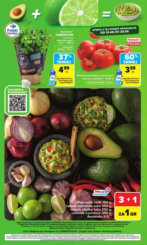 Carrefour Market - gazetka promocyjna Gazetka Kuchnia Meksykańska od poniedziałku 15.06 do niedzieli 28.06 - strona 14
