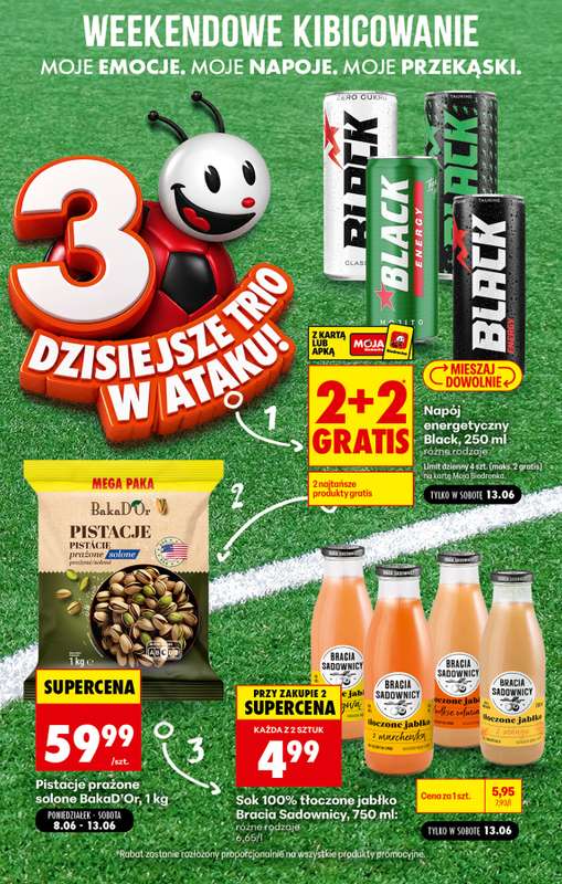 Biedronka - gazetka promocyjna Weekendowe kibicowanie od soboty 13.06 do soboty 13.06 - strona 8