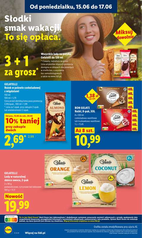 Lidl - gazetka promocyjna Oferta od poniedziałku od poniedziałku 15.06 do środy 17.06 - strona 74