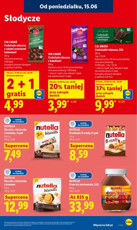 Lidl - gazetka promocyjna Oferta od poniedziałku od poniedziałku 15.06 do środy 17.06 - strona 87