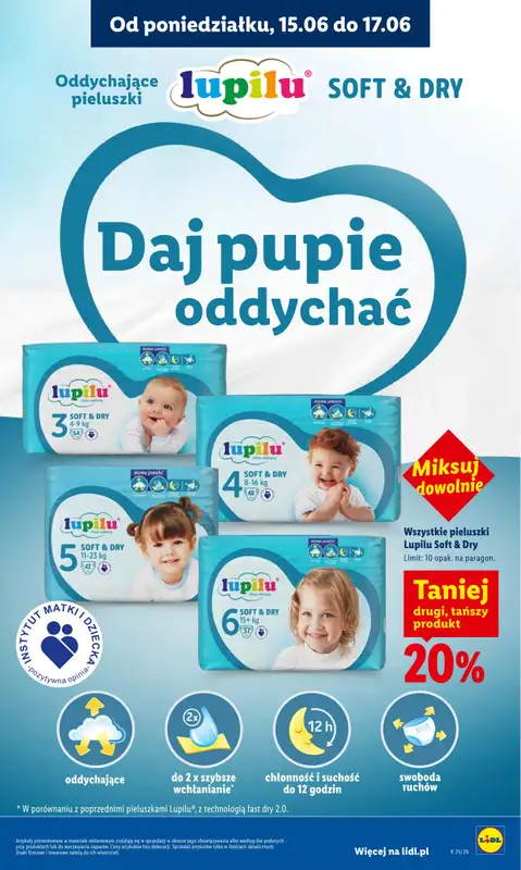 Lidl - gazetka promocyjna Oferta od poniedziałku od poniedziałku 15.06 do środy 17.06 - strona 91