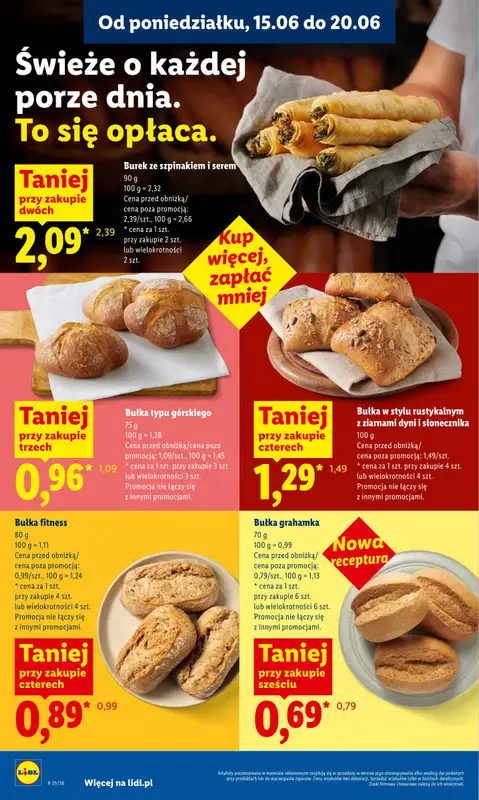Lidl - gazetka promocyjna Oferta od poniedziałku od poniedziałku 15.06 do środy 17.06 - strona 56