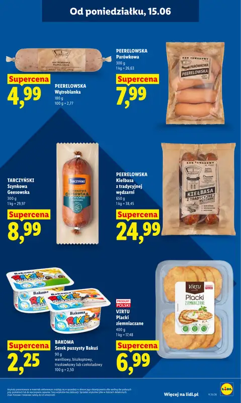 Lidl - gazetka promocyjna Oferta od poniedziałku od poniedziałku 15.06 do środy 17.06 - strona 43