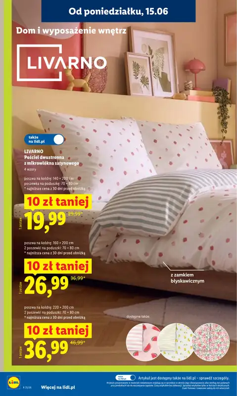 Lidl - gazetka promocyjna Oferta od poniedziałku od poniedziałku 15.06 do środy 17.06 - strona 30