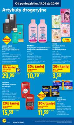 Lidl - gazetka promocyjna Oferta od poniedziałku od poniedziałku 15.06 do środy 17.06 - strona 94