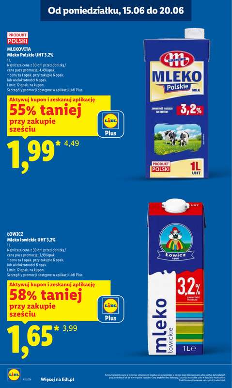 Lidl - gazetka promocyjna Oferta od poniedziałku od poniedziałku 15.06 do środy 17.06 - strona 8