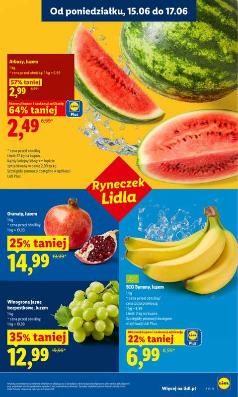 Lidl - gazetka promocyjna Oferta od poniedziałku od poniedziałku 15.06 do środy 17.06 - strona 33