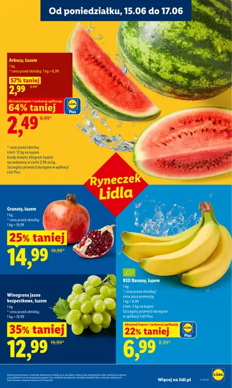 Lidl - gazetka promocyjna Oferta od poniedziałku od poniedziałku 15.06 do środy 17.06 - strona 33