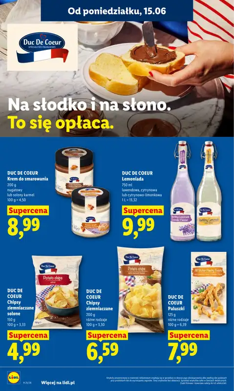 Lidl - gazetka promocyjna Oferta od poniedziałku od poniedziałku 15.06 do środy 17.06 - strona 72