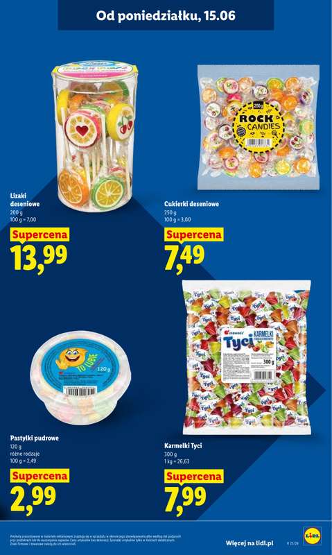 Lidl - gazetka promocyjna Oferta od poniedziałku od poniedziałku 15.06 do środy 17.06 - strona 51