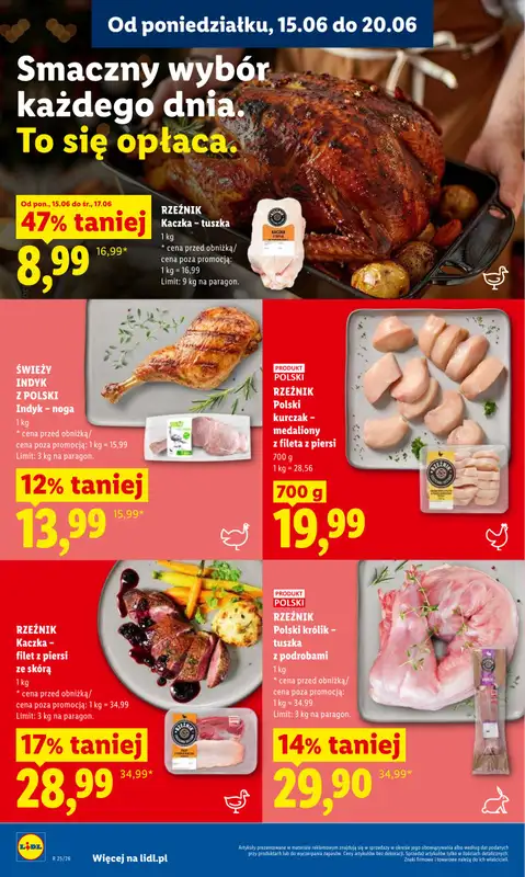 Lidl - gazetka promocyjna Oferta od poniedziałku od poniedziałku 15.06 do środy 17.06 - strona 58