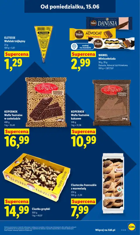 Lidl - gazetka promocyjna Oferta od poniedziałku od poniedziałku 15.06 do środy 17.06 - strona 49
