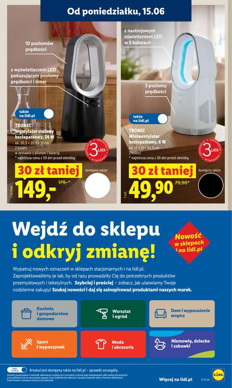 Lidl - gazetka promocyjna Oferta od poniedziałku od poniedziałku 15.06 do środy 17.06 - strona 29