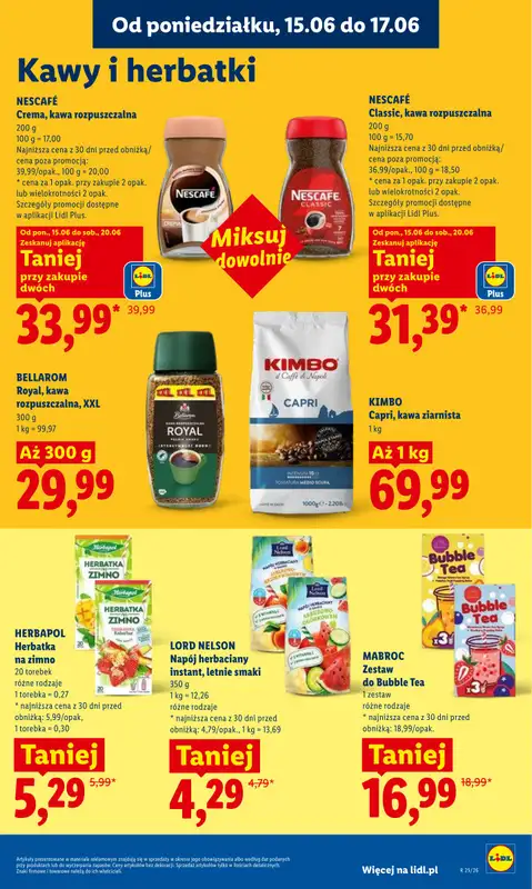 Lidl - gazetka promocyjna Oferta od poniedziałku od poniedziałku 15.06 do środy 17.06 - strona 89