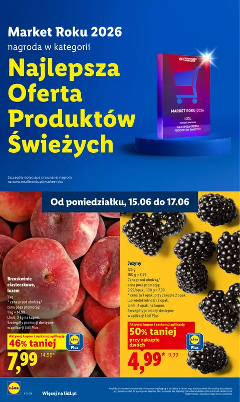 Lidl - gazetka promocyjna Oferta od poniedziałku od poniedziałku 15.06 do środy 17.06 - strona 32