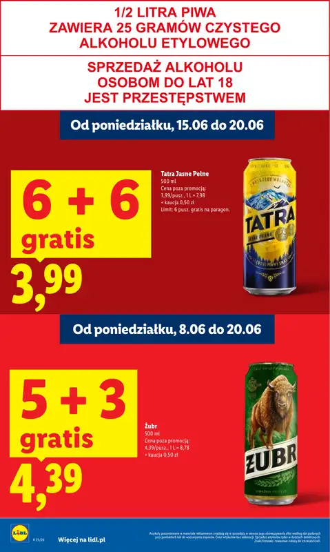Lidl - gazetka promocyjna Oferta od poniedziałku od poniedziałku 15.06 do środy 17.06 - strona 20
