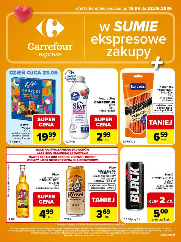 Carrefour Express - gazetka promocyjna Gazetka Express od wtorku 16.06 do poniedziałku 22.06 - strona 2