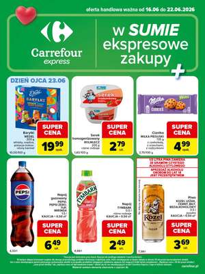 Carrefour Express - gazetka promocyjna Gazetka Express od wtorku 16.06 do poniedziałku 22.06 - strona 2