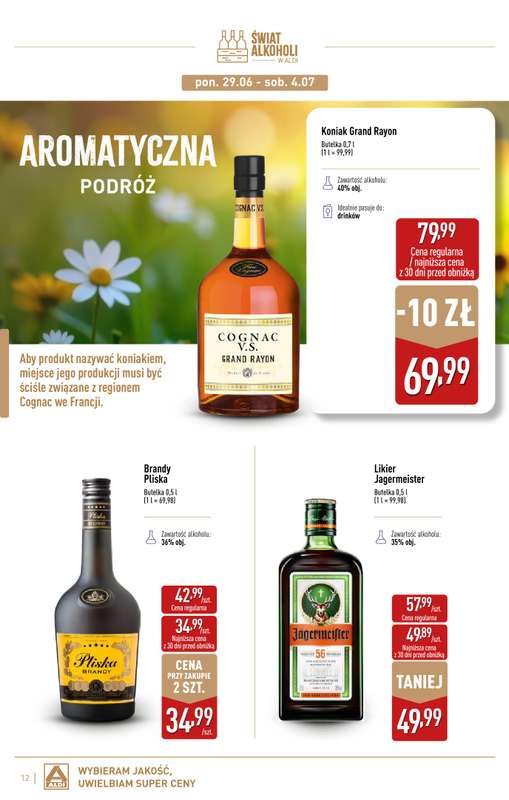 Aldi - gazetka promocyjna Świat alkoholi od poniedziałku 01.06 do soboty 04.07 - strona 13