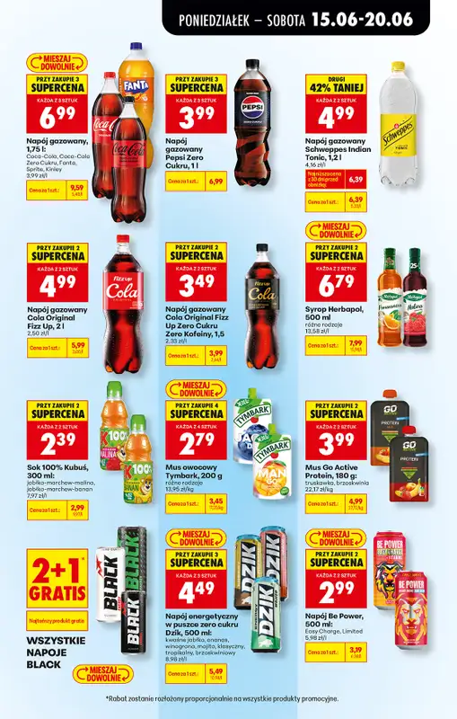Biedronka - gazetka promocyjna Od poniedziałku od poniedziałku 15.06 do soboty 20.06 - strona 69