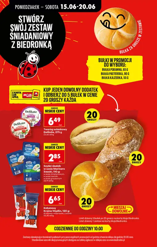 Biedronka - gazetka promocyjna Od poniedziałku od poniedziałku 15.06 do soboty 20.06 - strona 9