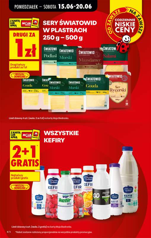 Biedronka - gazetka promocyjna Od poniedziałku, Z ladą tradycyjną od poniedziałku 15.06 do soboty 20.06 - strona 6