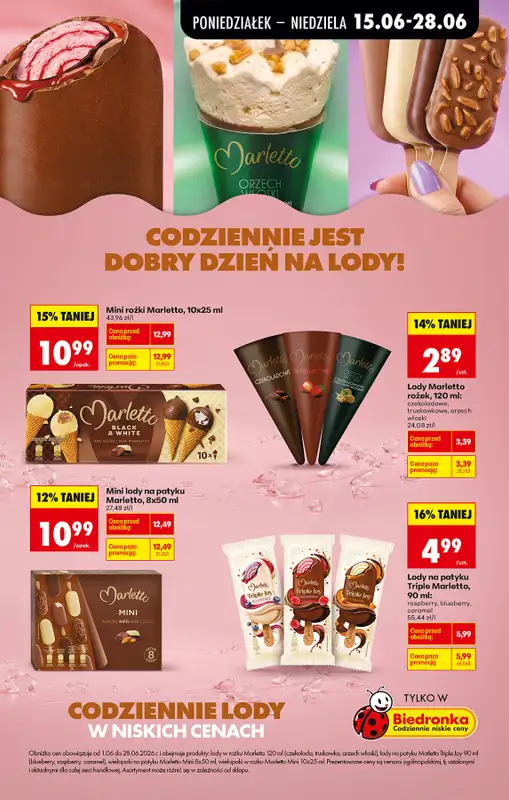 Biedronka - gazetka promocyjna Od poniedziałku, Z ladą tradycyjną od poniedziałku 15.06 do soboty 20.06 - strona 25