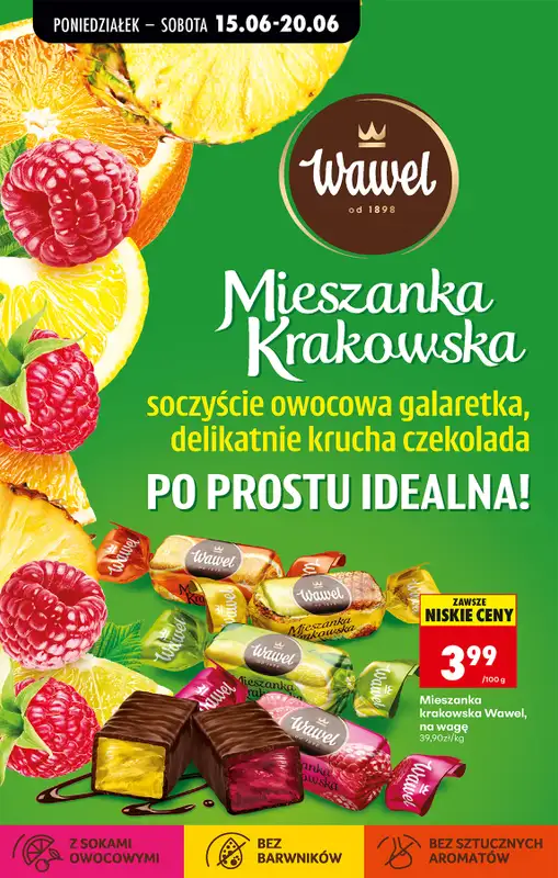 Biedronka - gazetka promocyjna Od poniedziałku, Z ladą tradycyjną od poniedziałku 15.06 do soboty 20.06 - strona 63