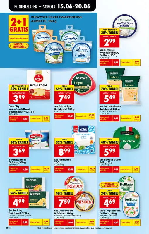 Biedronka - gazetka promocyjna Od poniedziałku, Z ladą tradycyjną od poniedziałku 15.06 do soboty 20.06 - strona 44