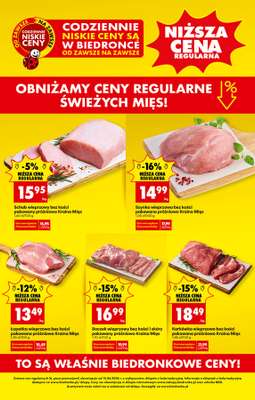 Biedronka - gazetka promocyjna Nowa niższa cena od poniedziałku 15.06 do soboty 20.06