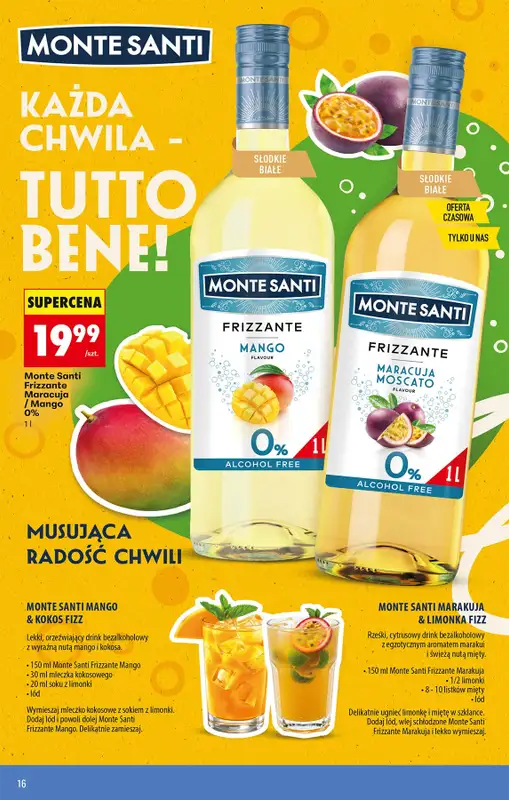 Biedronka - gazetka promocyjna Czas na Toast! od poniedziałku 15.06 do niedzieli 28.06 - strona 18