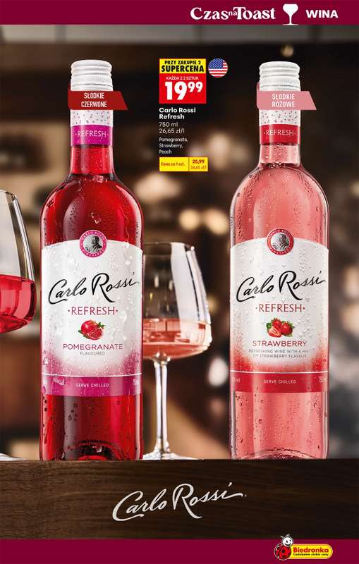 Biedronka - gazetka promocyjna Czas na Toast! od poniedziałku 15.06 do niedzieli 28.06 - strona 3