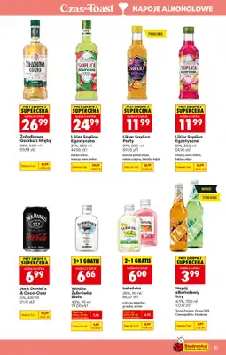 Biedronka - gazetka promocyjna Czas na Toast! od poniedziałku 15.06 do niedzieli 28.06 - strona 37