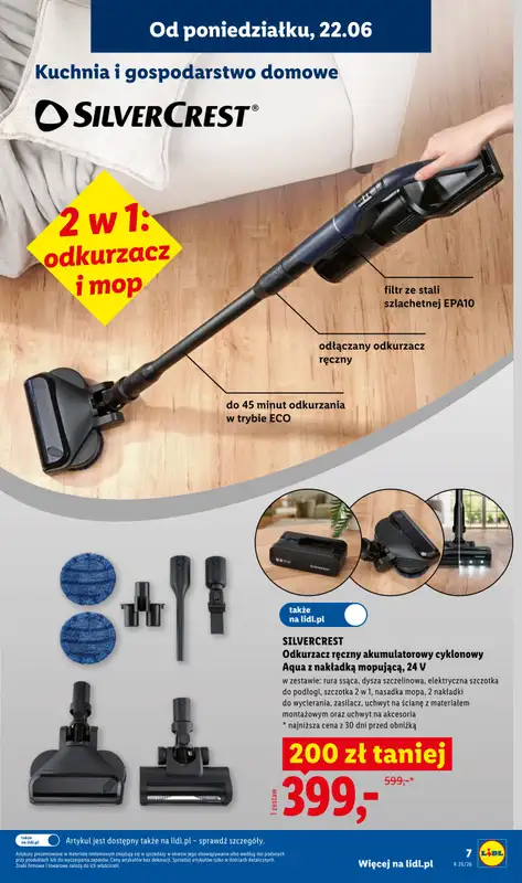 Lidl - gazetka promocyjna Katalog od poniedziałku 22.06 do soboty 27.06 - strona 9