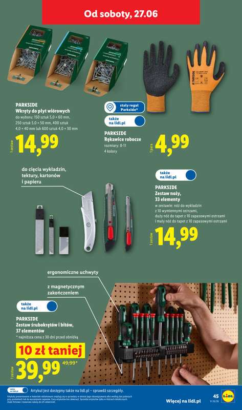 Lidl - gazetka promocyjna Katalog od poniedziałku 22.06 do soboty 27.06 - strona 51