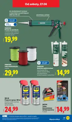Lidl - gazetka promocyjna Katalog od poniedziałku 22.06 do soboty 27.06 - strona 53