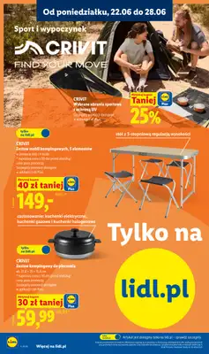 Lidl - gazetka promocyjna Katalog od poniedziałku 22.06 do soboty 27.06 - strona 6
