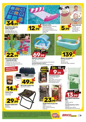Bricomarche - gazetka promocyjna Gazetka od środy 17.06 do niedzieli 28.06 - strona 3