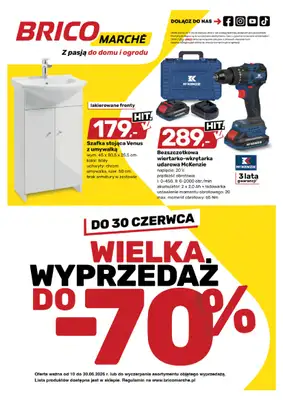 Bricomarche - gazetka promocyjna Gazetka od środy 17.06 do niedzieli 28.06