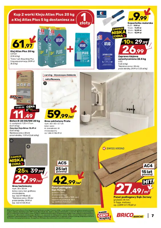 Bricomarche - gazetka promocyjna Gazetka od środy 17.06 do niedzieli 28.06 - strona 8