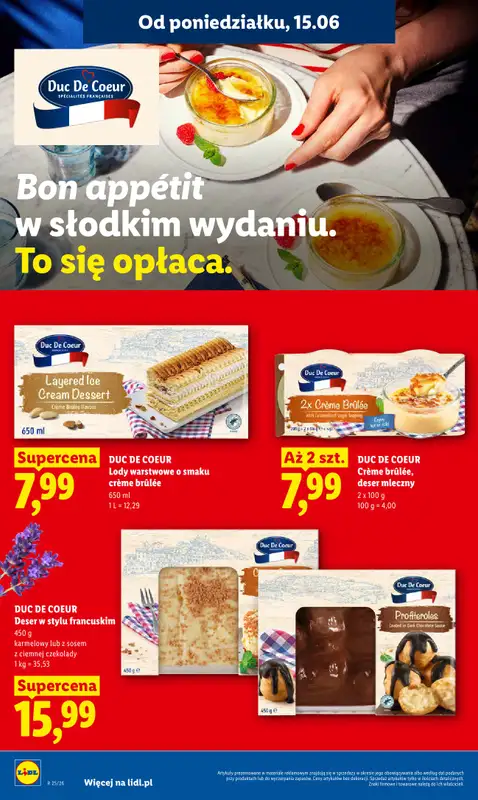 Lidl - gazetka promocyjna Oferta od poniedziałku od poniedziałku 15.06 do środy 17.06 - strona 70