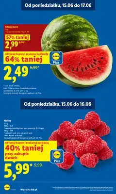 Lidl - gazetka promocyjna Oferta od poniedziałku od poniedziałku 15.06 do środy 17.06 - strona 12