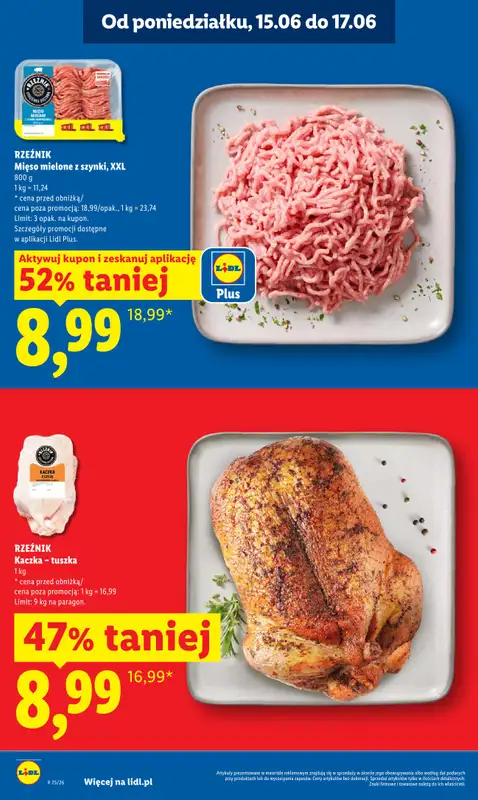 Lidl - gazetka promocyjna Oferta od poniedziałku od poniedziałku 15.06 do środy 17.06 - strona 10