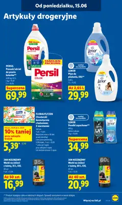 Lidl - gazetka promocyjna Oferta od poniedziałku od poniedziałku 15.06 do środy 17.06 - strona 95