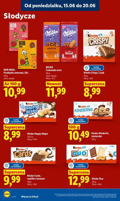 Lidl - gazetka promocyjna Oferta od poniedziałku od poniedziałku 15.06 do środy 17.06 - strona 86