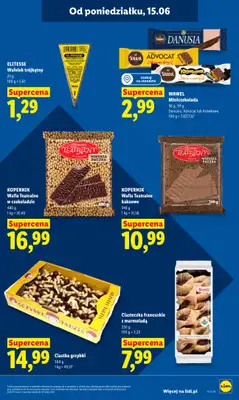 Lidl - gazetka promocyjna Oferta od poniedziałku od poniedziałku 15.06 do środy 17.06 - strona 49