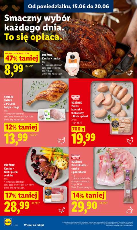 Lidl - gazetka promocyjna Oferta od poniedziałku od poniedziałku 15.06 do środy 17.06 - strona 58